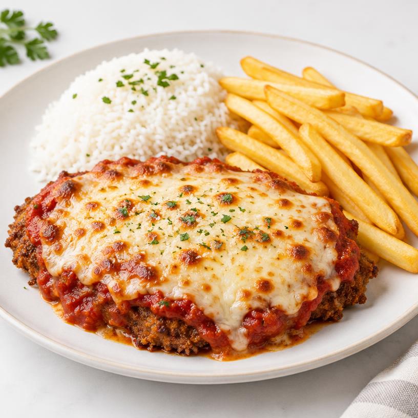 Combo Parmegiana de Contra Filé — serve até 2 pessoas